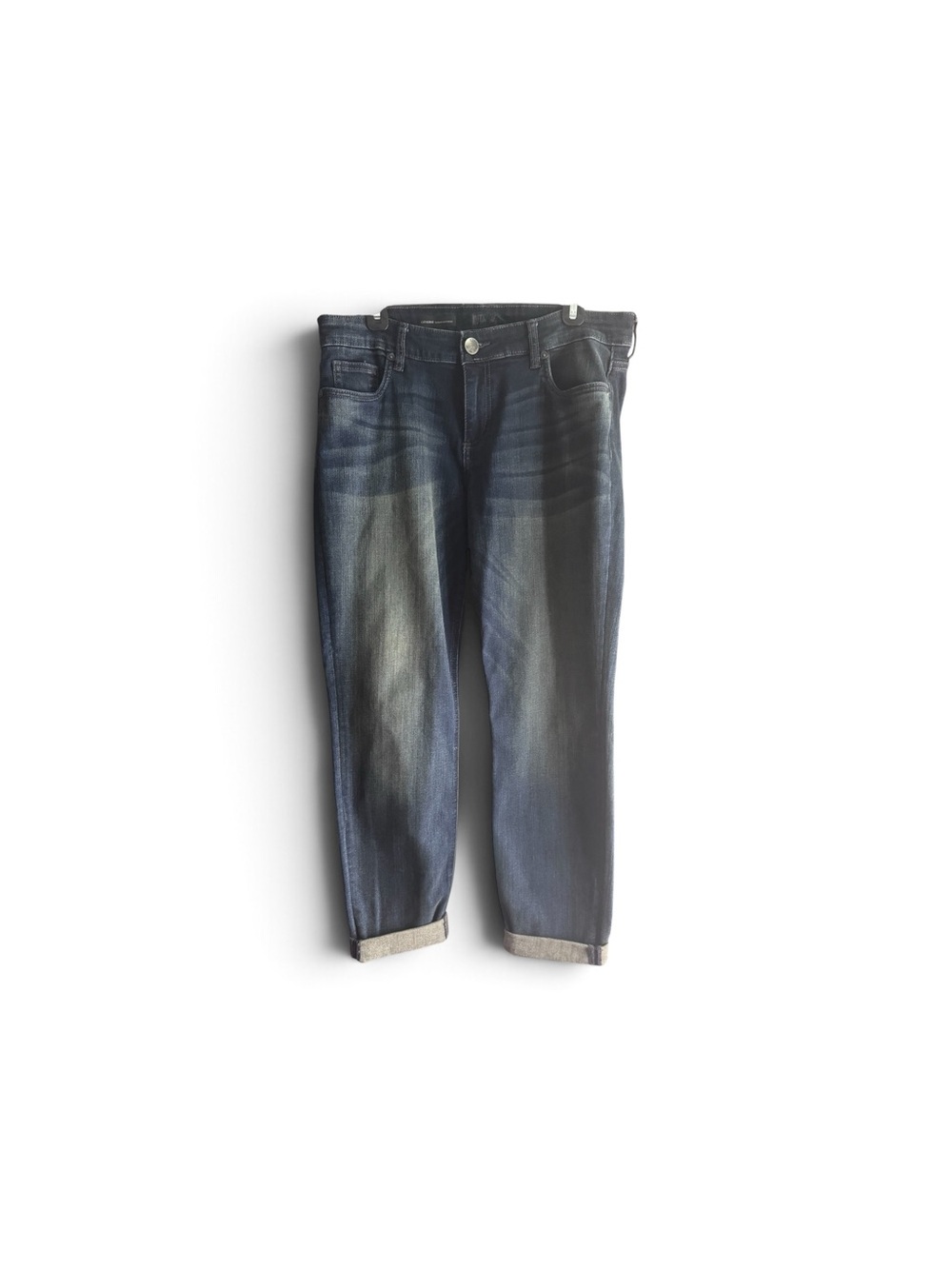 Kut from the Kloth Women's Boyfriend Jeans - Dark Blue Wash